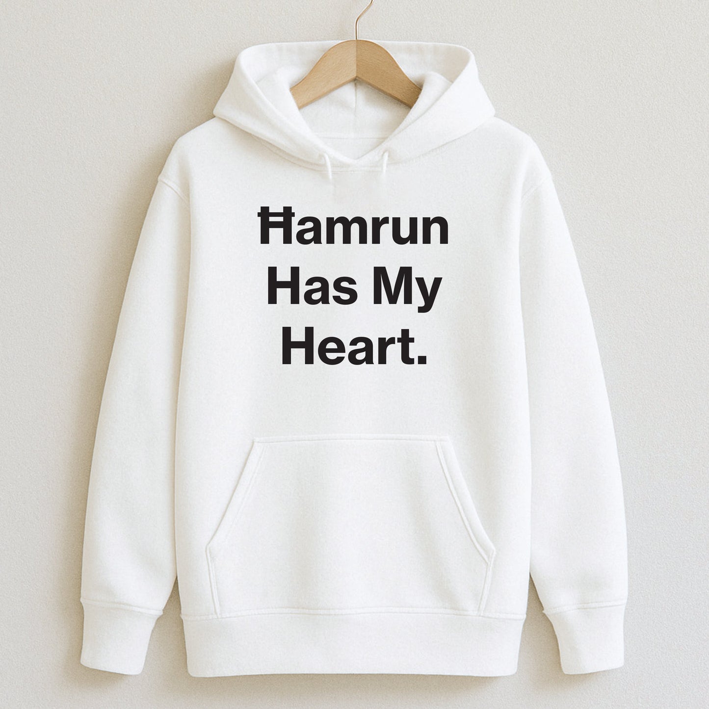 Ħamrun Has My Heart. - Hoodie / White / S - T-Shirts and Hoodies