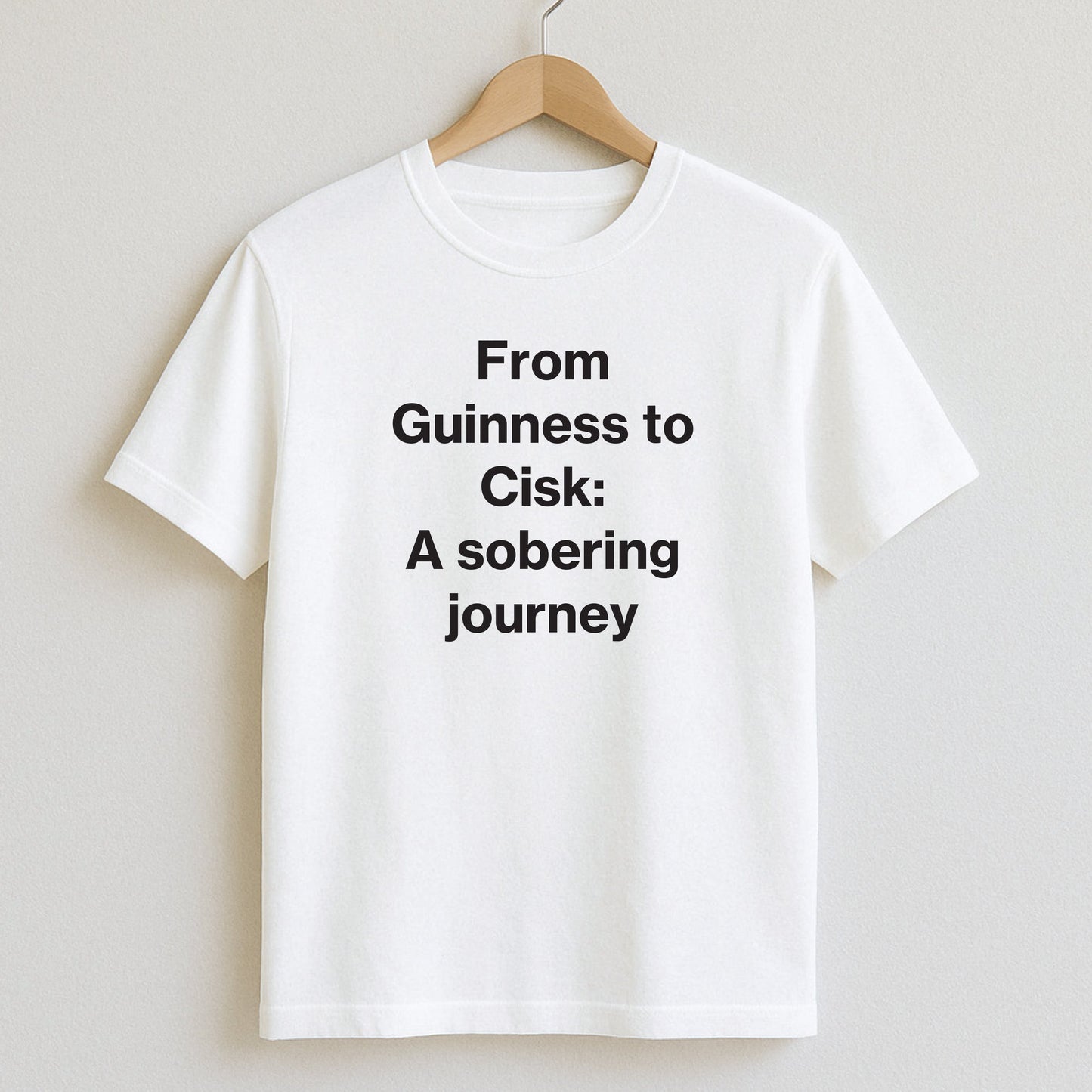 From Guinness to Cisk: A sobering journey - T-Shirts and Hoodies