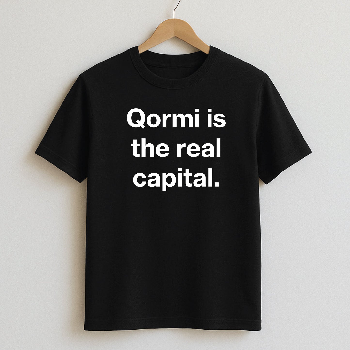 Qormi is the real capital. - T-Shirts and Hoodies