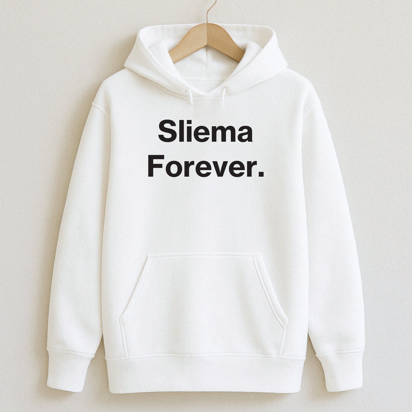 Sliema Forever. - Hoodie / White / S - T-Shirts and Hoodies